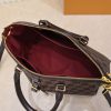 Best Replicas Bags - Louis Vuitton Damier Boetie PM/MM Replica Handbag - Brown Shop For Best Louis Vuitton LV Replica Bags With Cheap Price