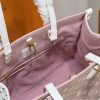Best Replicas Bags - LV Monogram A4 Leather Onthego Replica Tote Bag Shop For Best Louis Vuitton LV Replica Bags With Cheap Price