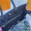 Best Replicas Bags - LV Monogram A4 Leather Onthego Replica Tote Bag Shop For Best Louis Vuitton LV Replica Bags With Cheap Price