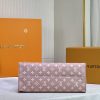 Best Replicas Bags - LV Monogram A4 Leather Onthego Replica Tote Bag Shop For Best Louis Vuitton LV Replica Bags With Cheap Price