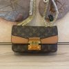 Best Replicas Bags - Replica LV Marceau Chain Handbag - Black/Brown Shop For Best Louis Vuitton LV Replica Bags With Cheap Price