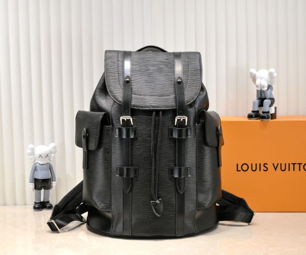 Replica Louis Vuitton Christopher PM Epi Leather Backpack - Image 7