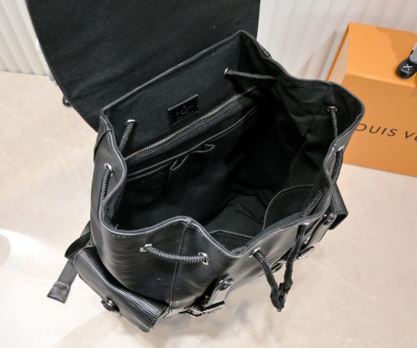 Replica Louis Vuitton Christopher PM Epi Leather Backpack - Image 16