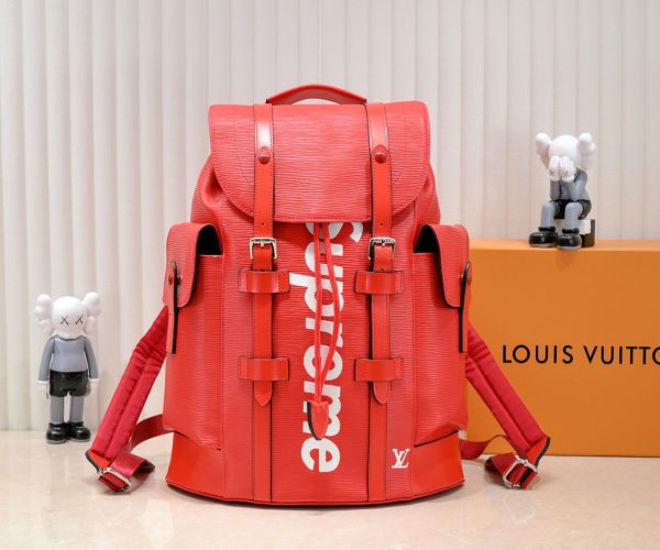 Replica Louis Vuitton Christopher PM Epi Leather Backpack - Image 2