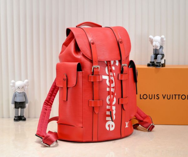 Replica Louis Vuitton Christopher PM Epi Leather Backpack - Image 3
