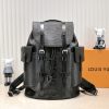 Best Replicas Bags - Replica Louis Vuitton Christopher PM Epi Leather Backpack Shop For Best Louis Vuitton LV Replica Bags With Cheap Price