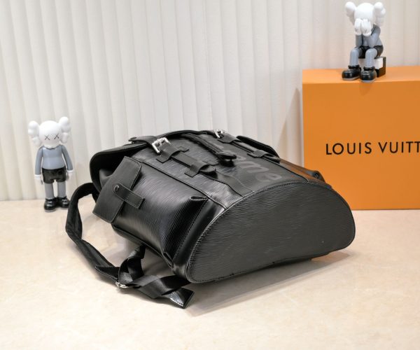 Replica Louis Vuitton Christopher PM Epi Leather Backpack - Image 19