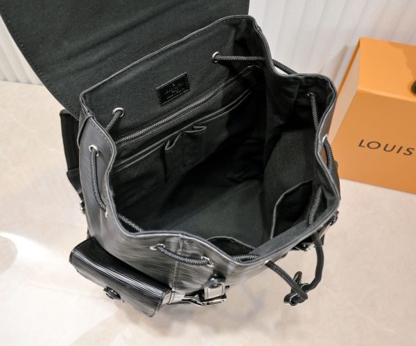 Replica Louis Vuitton Christopher PM Epi Leather Backpack - Image 11