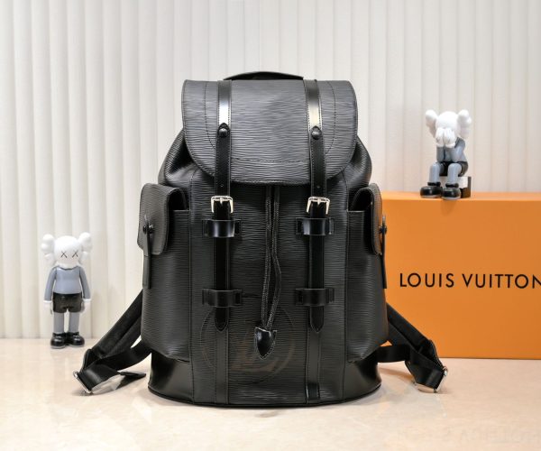 Replica Louis Vuitton Christopher PM Epi Leather Backpack - Image 12