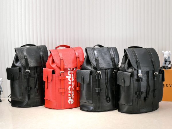 Replica Louis Vuitton Christopher PM Epi Leather Backpack