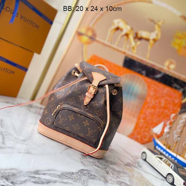 Replica LV Montsouris GM/PM/BB Bag M51135 - Image 11