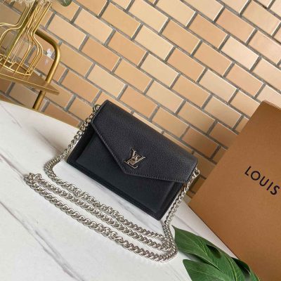 Replica LV Mylockme Chain Bag M55902 - Black Elegance