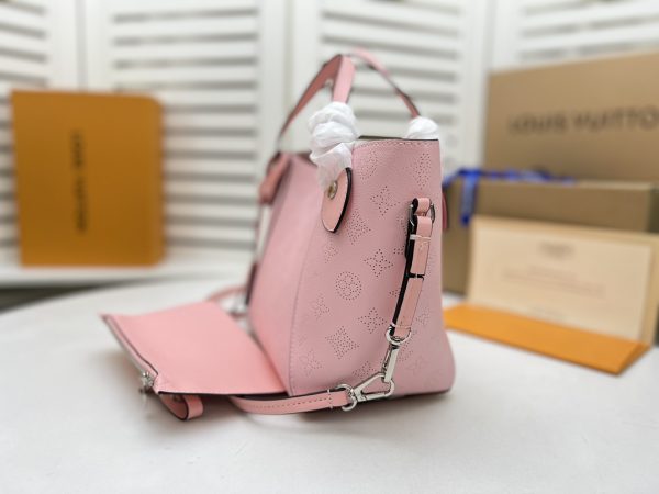 Replica LV Hina PM Bag - Beige, Pink & White Luxury Design - Image 8