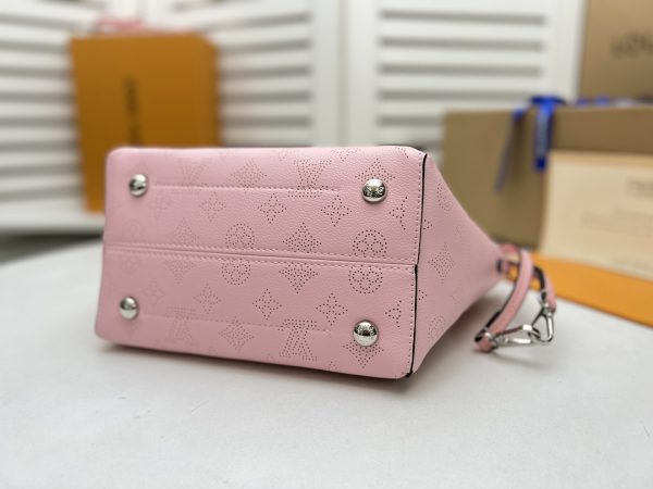Replica LV Hina PM Bag - Beige, Pink & White Luxury Design - Image 9