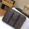 Best Replicas Bags - Replica LV Voyage PM M52005 Mono Brown Document Holder Shop For Best Louis Vuitton LV Replica Bags With Cheap Price
