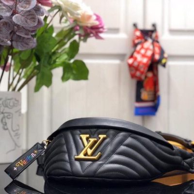 Louis Vuitton New Wave Bumbag Black/White Replica