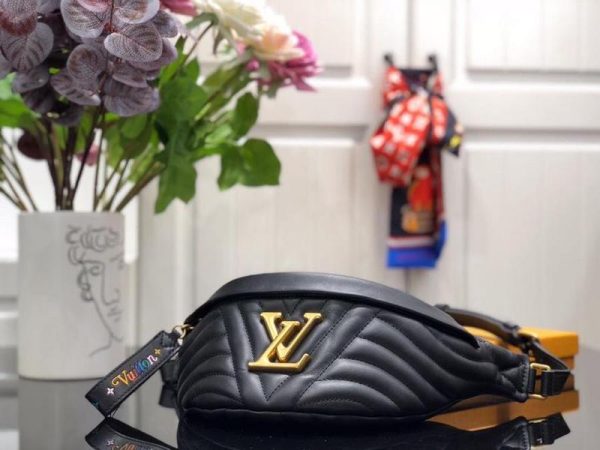 Louis Vuitton New Wave Bumbag Black/White Replica