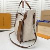 Best Replicas Bags - Replica Louis Vuitton Hina MM Bag in Black/Beige/Pink/White Shop For Best Louis Vuitton LV Replica Bags With Cheap Price