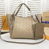 Best Replicas Bags - Replica Louis Vuitton Hina MM Bag in Black/Beige/Pink/White Shop For Best Louis Vuitton LV Replica Bags With Cheap Price