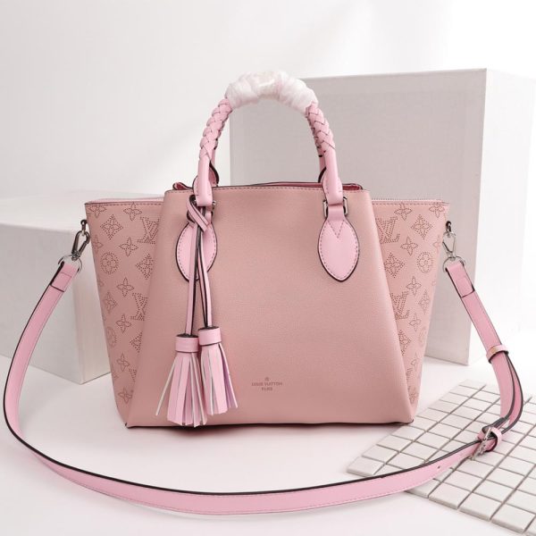 Louis Vuitton Haumea Replica Bag Beige Black Pink M55031 - Image 18