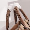 Best Replicas Bags - Louis Vuitton Haumea Replica Bag Beige Black Pink M55031 Shop For Best Louis Vuitton LV Replica Bags With Cheap Price