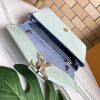 Best Replicas Bags - Replica LV Pochette Grenelle in Black, White & Green Shop For Best Louis Vuitton LV Replica Bags With Cheap Price