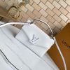 Best Replicas Bags - Replica LV Pochette Grenelle in Black, White & Green Shop For Best Louis Vuitton LV Replica Bags With Cheap Price
