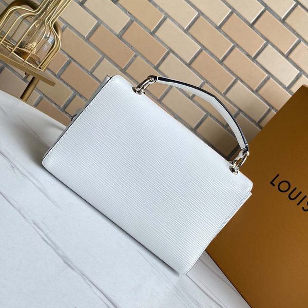 Replica LV Pochette Grenelle in Black, White & Green - Image 8