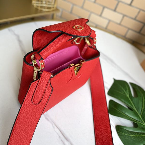 Louis Vuitton Capucines Mini Replica in Multi-Colors - Image 12
