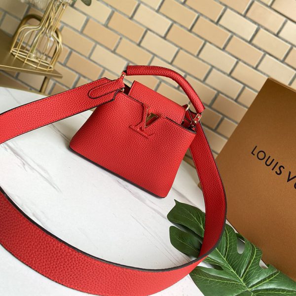 Louis Vuitton Capucines Mini Replica in Multi-Colors - Image 9