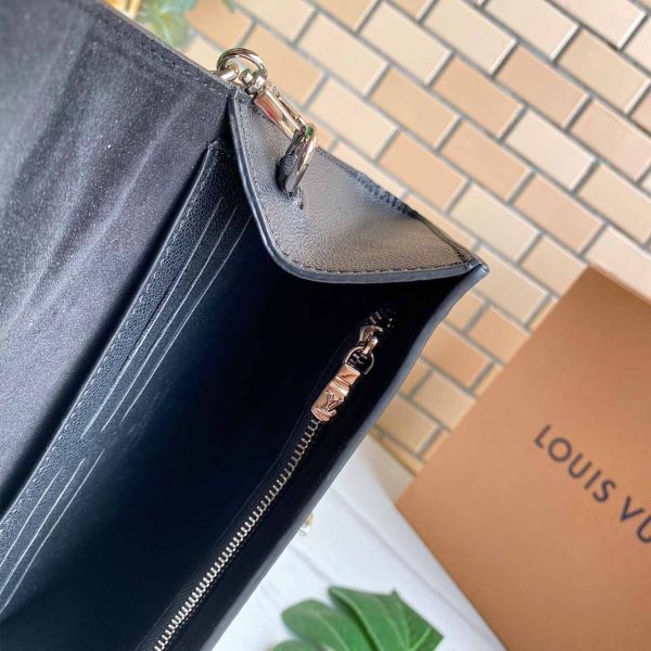 Replica LV Lockme Clutch M56088 Pink, Blue & Black - Image 14
