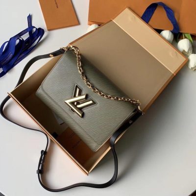 Louis Vuitton Twist Mini M56117 Black Replica Handbag