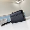 Best Replicas Bags - Louis Vuitton Twist Mini M56117 Black Replica Handbag Shop For Best Louis Vuitton LV Replica Bags With Cheap Price