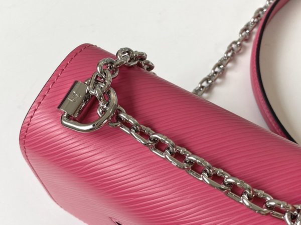 Louis Vuitton Twist Mini M56117 Black Replica Handbag - Image 7