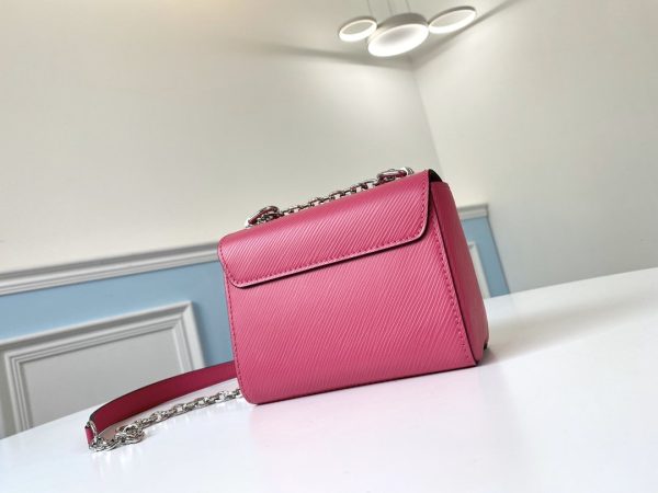 Louis Vuitton Twist Mini M56117 Black Replica Handbag - Image 5