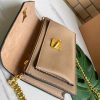 Best Replicas Bags - LV Mylockme Chain Bag Replica - Beige, Navy, Pink M56137 Shop For Best Louis Vuitton LV Replica Bags With Cheap Price