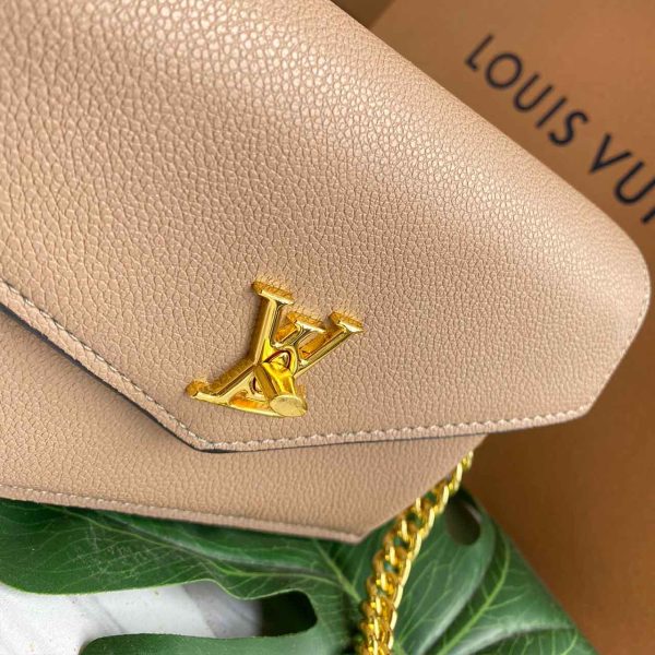 LV Mylockme Chain Bag Replica - Beige, Navy, Pink M56137 - Image 8