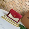 Best Replicas Bags - Replica LV Mylockme Chain Bag Red/Pink & White M56641 Shop For Best Louis Vuitton LV Replica Bags With Cheap Price