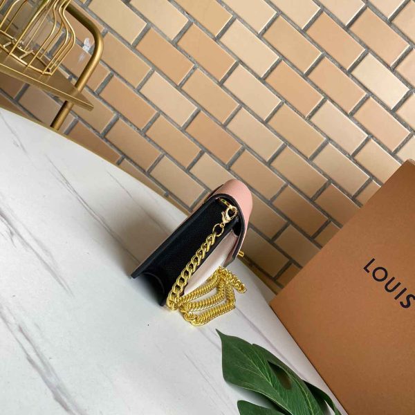 Replica LV Mylockme Chain Bag Red/Pink & White M56641 - Image 3