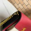 Best Replicas Bags - Replica LV Mylockme Chain Bag Red/Pink & White M56641 Shop For Best Louis Vuitton LV Replica Bags With Cheap Price