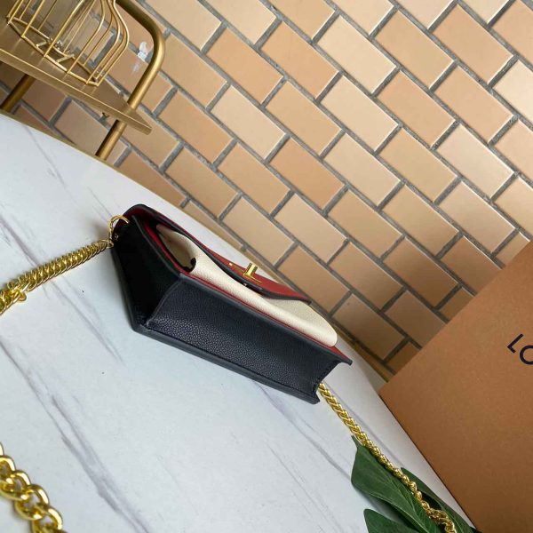 Replica LV Mylockme Chain Bag Red/Pink & White M56641 - Image 8