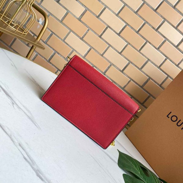 Replica LV Mylockme Chain Bag Red/Pink & White M56641 - Image 9
