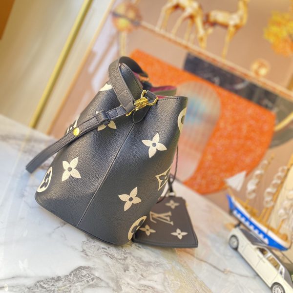 Louis Vuitton Neonoe MM Black/Brown Replica Bag - Image 2
