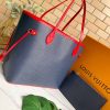 Best Replicas Bags - Replica LV Neverfull MM Epi Leather Navy/Black/Red Bag Shop For Best Louis Vuitton LV Replica Bags With Cheap Price