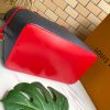 Best Replicas Bags - Replica LV Neverfull MM Epi Leather Navy/Black/Red Bag Shop For Best Louis Vuitton LV Replica Bags With Cheap Price