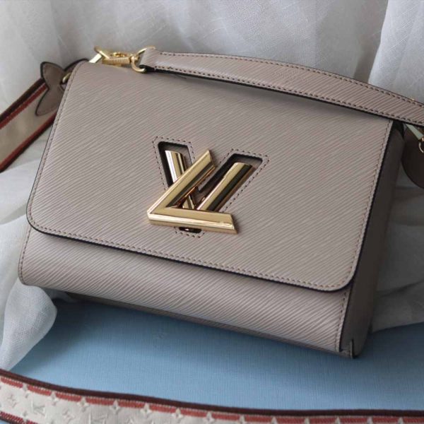 Replica LV Twist MM M57050 Beige Black Pink Bag - Image 5