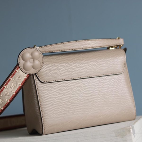 Replica LV Twist MM M57050 Beige Black Pink Bag - Image 8