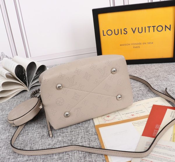 Replica LV Bella Bucket Bag in Black, Pink, Grey - Image 16