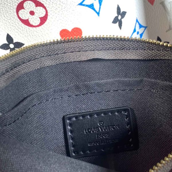 Louis Vuitton Neverfull Mm Game On Replica Black/White Bag - Image 3