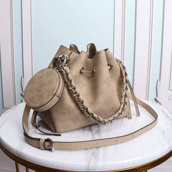 Replica LV Muria M57526 Black/Beige/Pink Handbag - Image 10